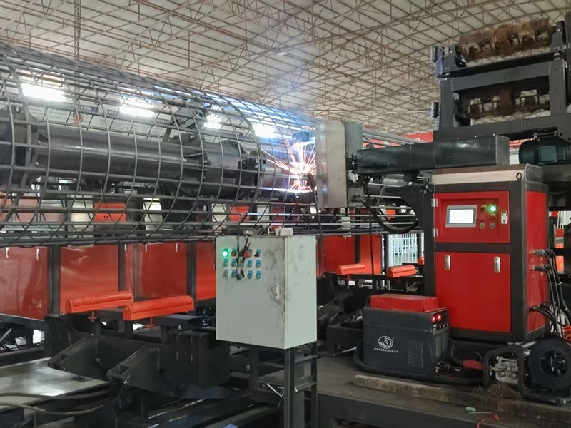 全自动钢筋笼焊接工作站