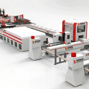 隧道型钢拱架生产线