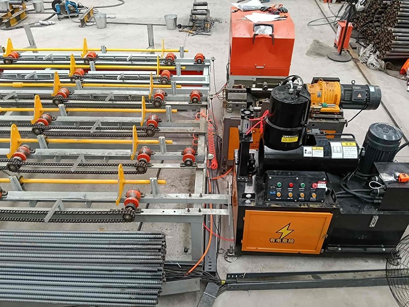 数控锯切套丝打磨生产线