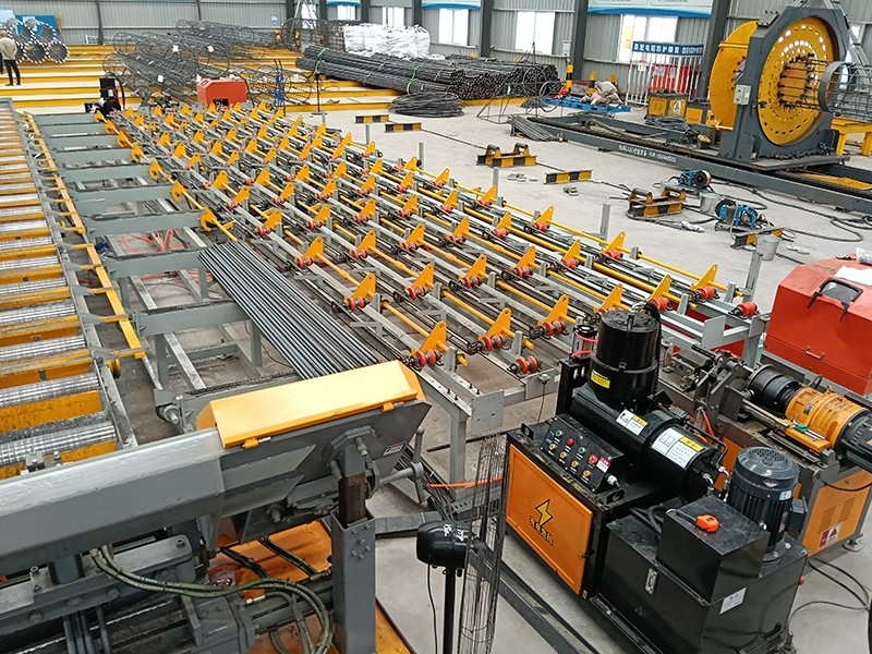 数控锯切套丝打磨生产线