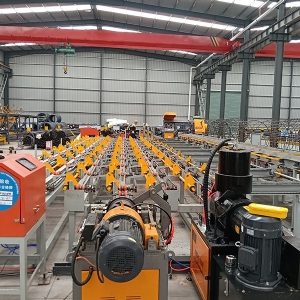 数控锯切套丝打磨生产线