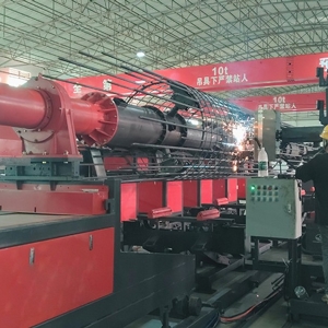 源头钢筋笼滚焊机厂家：一站式桩基钢筋加工成套解决方案